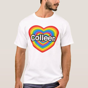 I Liebe Colleen. Liebe I Sie Colleen. Herz T-Shirt