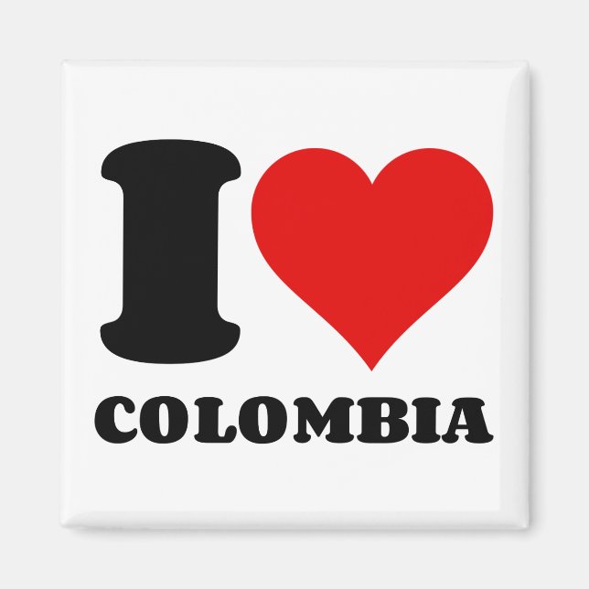 I LIEBE COLOMBIA MAGNET (Vorne)