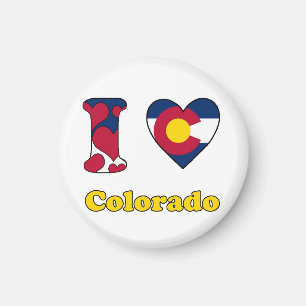 I Liebe Colorado Magnet