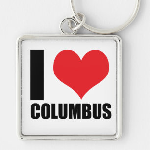 I Liebe Columbus Schlüsselanhänger