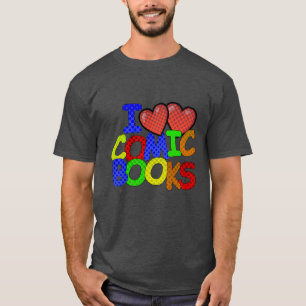 I Liebe Comic Books T-Shirt