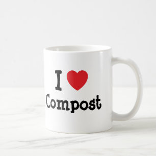 I Liebe Compost Herz Brauch personalisiert Kaffeetasse