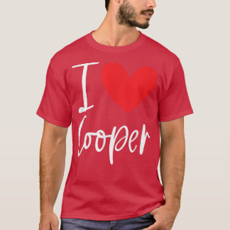 I Liebe Cooper Name Personalisiert Girl BESTE FREU T-Shirt