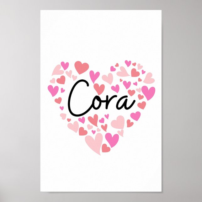 I Liebe Cora Poster (Vorne)