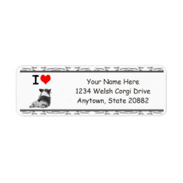 I Liebe Corgi Hinterns