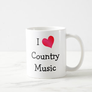I Liebe Country Music Kaffeetasse