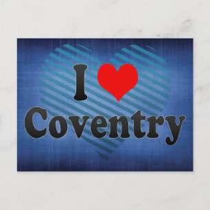 I Liebe Coventry, Vereinigtes Königreich Postkarte