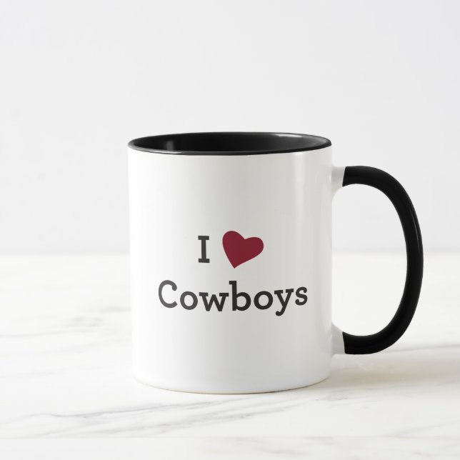 I Liebe-Cowboys Tasse (Rechts)
