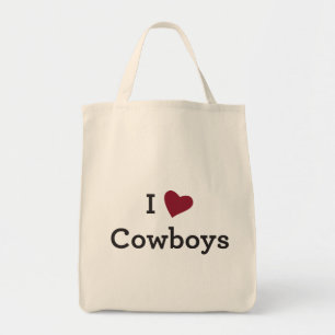 I Liebe-Cowboys Tragetasche