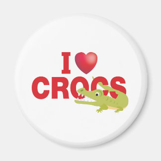 i Liebe crocs Magnet