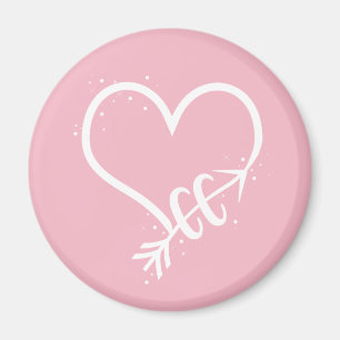 I Liebe Cross Country Running Magnet Geschenk