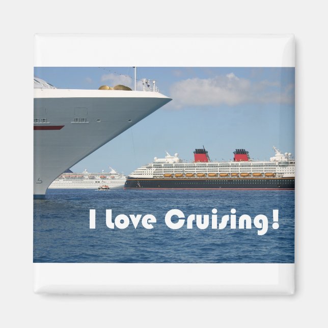 I Liebe Cruise Magnet (Vorne)