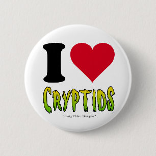 I Liebe Cryptids Button