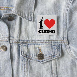 I Liebe Cuomo   Freiheitsstatue Button