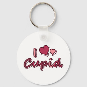 I Liebe Cupid Schlüsselanhänger