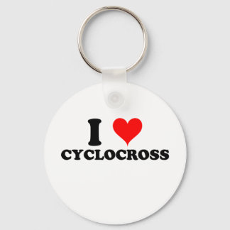 I Liebe Cyclocross Schlüsselanhänger