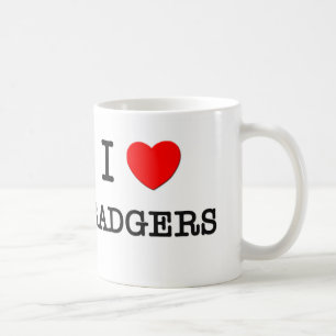 I Liebe DACHSE Kaffeetasse