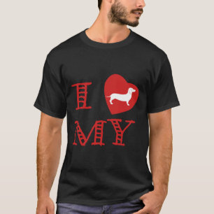 I LIEBE DACKEL T-Shirt