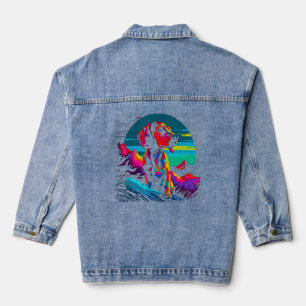 I LIEBE DACKELN JEANSJACKE