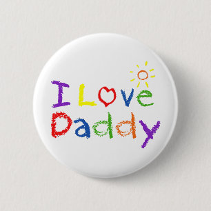 I Liebe Daddy Button