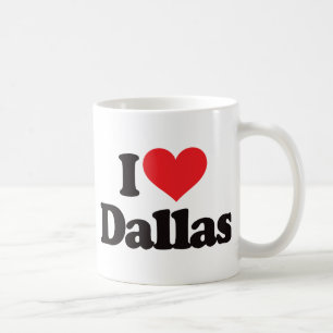 I Liebe Dallas Kaffeetasse