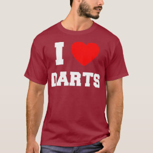 I Liebe Darts T-Shirt