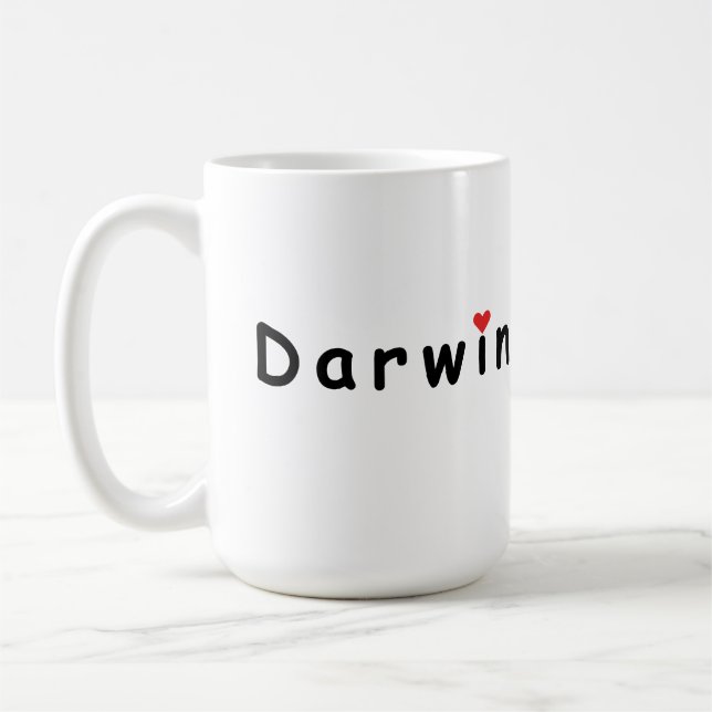 I Liebe Darwin Australien Kaffeetasse (Links)
