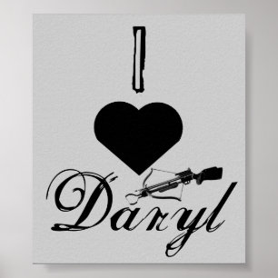 I Liebe Daryl Poster