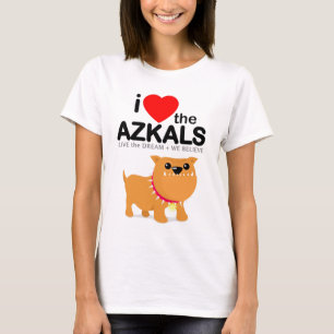 I Liebe das T-Shirt der Azkals Frauen