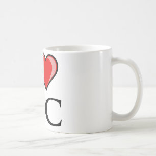 I Liebe DC - Bezirk von Kolumbien Kaffeetasse