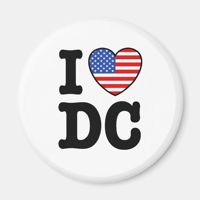 I LIEBE DC MAGNET (Vorne)