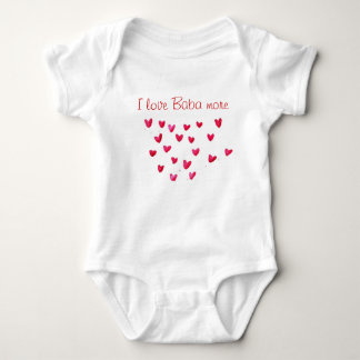 I Liebe Dedo - i-Liebe Kuchen mehr Baby Strampler