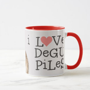 I Liebe Degu Stapel Tasse
