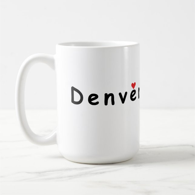 I Liebe Denver Kaffeetasse (Links)