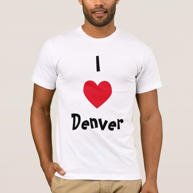 I Liebe Denver T-Shirt (Vorderseite)