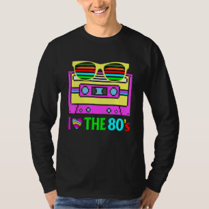 I Liebe der 80er Damen Plus Größe 2xl 3xl Tops
