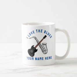 I Liebe der Blues Kaffeetasse