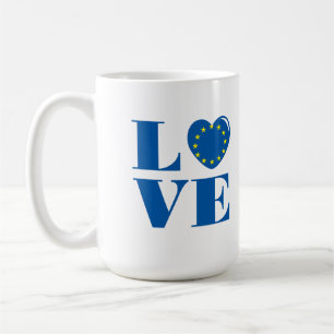 I Liebe der europäischen Gewerkschaft Kaffeetasse