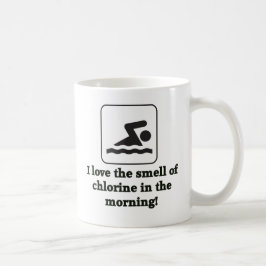 I Liebe der Geruch des Chlors Kaffeetasse