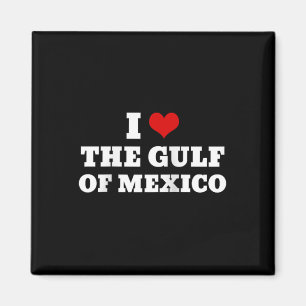 I Liebe der Golf von Mexiko USA Funny Meme Raglan Magnet