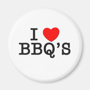 I Liebe der GRILLEN ( Lebensmittel ) Magnet