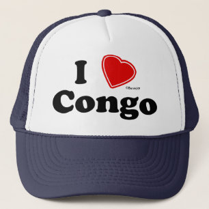 I Liebe der Kongo Truckerkappe