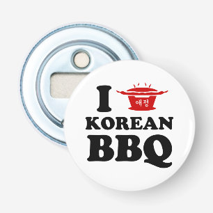 I Liebe der koreanischen GRILLEN (고 기 이) Flaschenöffner