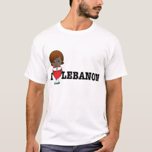 I Liebe der Libanon T-Shirt