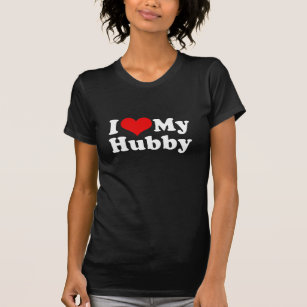 I Liebe der mein Tag Hubby-Ehemannvalentines T-Shirt