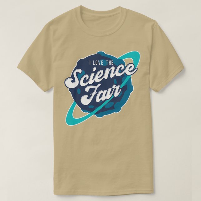 I Liebe der Wissenschaftsmesse V1  T-Shirt (Design vorne)