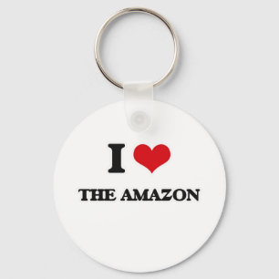 I Liebe des Amazonas Schlüsselanhänger