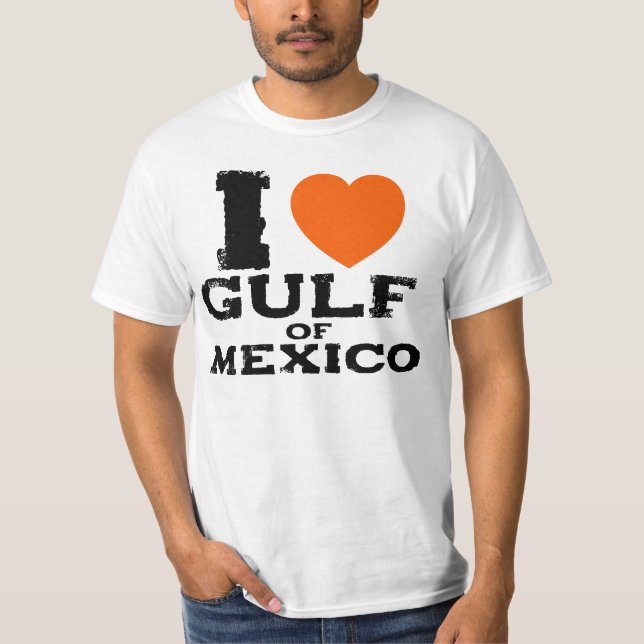 I Liebe des Golfs von Mexiko, Anti Trump T-Shirt (Vorderseite)