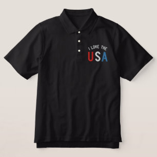 I Liebe des US Classic Polo Shirts