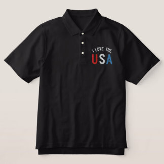 I Liebe des US Classic Polo Shirts